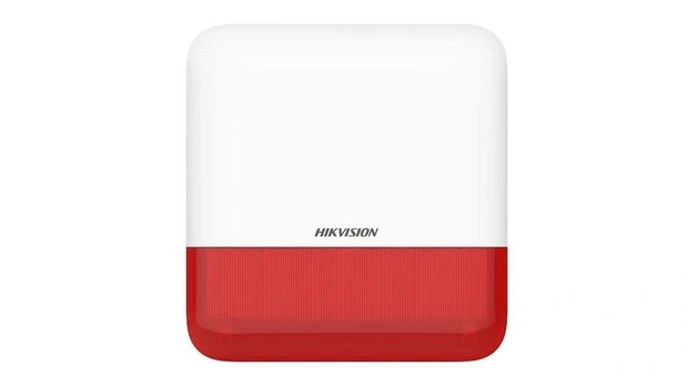 Belaidė raudona lauko sirena DS-PS1-E-WE(red) Hik-vision AX PRO