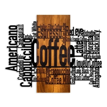 Sieninė dekoracija Coffee Mixed, 58 cm