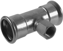 Press female tee,KAN-therm Inox 28x¾"x28mm kaina