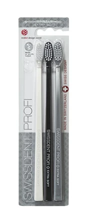 Swissdent Gentle Extra Soft Toothbrushes 3 pcs Unisex