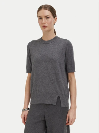 Liu Jo Palaidinė WF6419 MA16R Šviesiai pilka Regular Fit