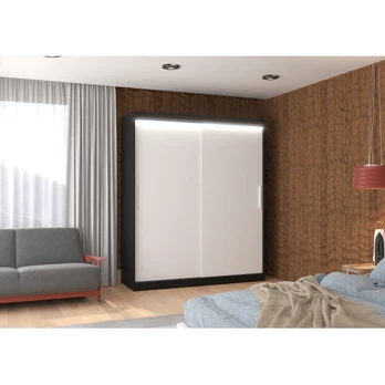 Stumdomoji spinta su LED apšvietimu LINCOLN 180