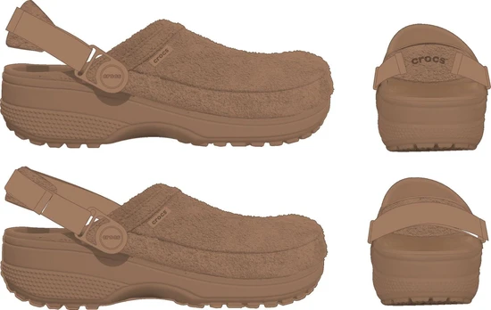 Crocs™ Classic Crafted Vegan Suede Clog Milk Chocolate - 36,5