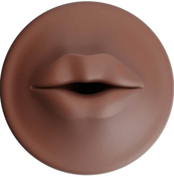 Autoblow AI Ultra Mouth Sleeve Brown - Interchangeable TPR Insert