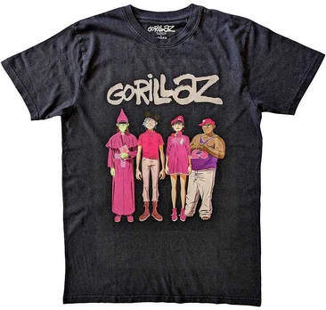 Rock Marškinėliai Gorillaz Cracker Island Standing, Dydis: XXL