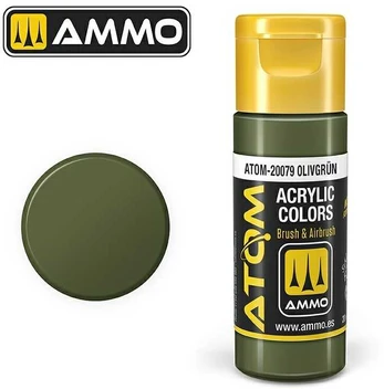 AMMO by MIG Jimenez AMMO MIG - ATOM Akriliniai dažai Olivgrün, 20ml, 20079