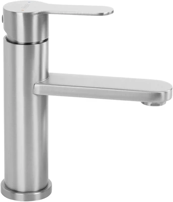 Praustuvo maišytuvas REA Arcos Low, Brushed Nickel