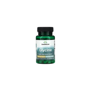 SWANSON maisto papildas GLICINAS 500 mg 60 kaps.