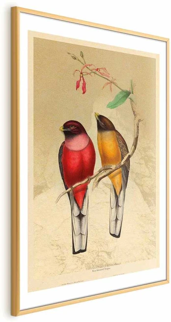 Artgeist Plakatas - Birds on a Branch