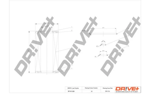 Alyvos filtras Dr!ve+ DP1110.11.0231