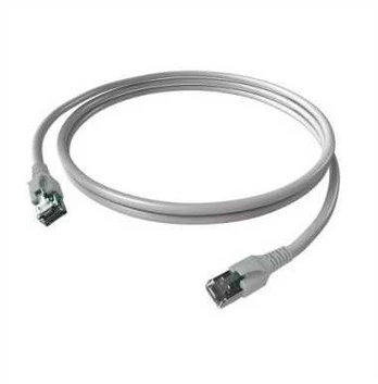 „EasyLan FlexBoot“ Cat.6A jungiamasis kabelis, S/FTP, pilkas, 10 m