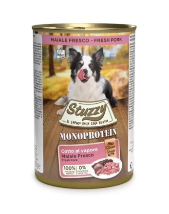 Stuzzy Monoprotein Pork - su kiauliena 0.4 kg