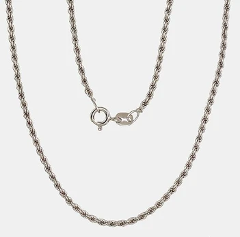 Sidabrinė grandinėlė Rope 2 mm - 2 mm. - 55 - 7.1 g.