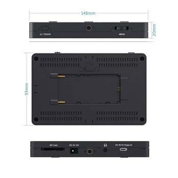 Monitorius Feelworld F6 PLUS V2