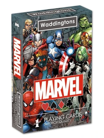 Winning Moves Marvel Universe žaidimų kortos