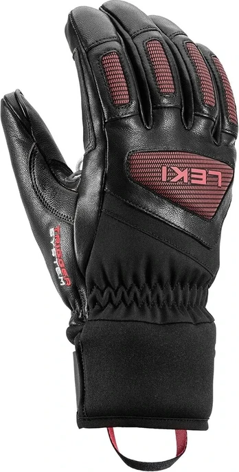 Leki Women's Griffin Pro 3d pirštinės, Juodas-rose, 6.5