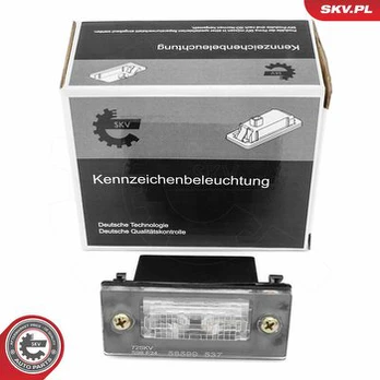 Valstybinio numerio apšvietimas ESEN SKV 72SKV026