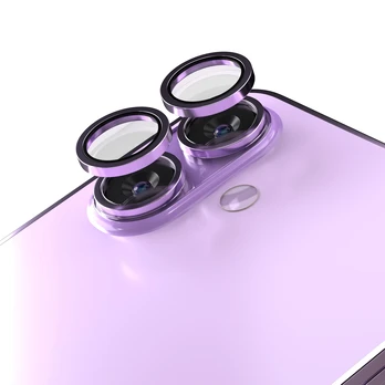 Telforceone Etteri camera lens protector for iPhone 17 violetinė