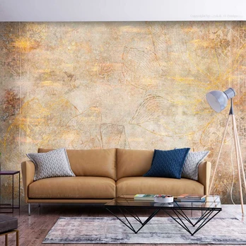 Artgeist Fototapetas - Golden Etude