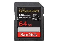 SANDISK Extreme PRO 64GB V60 UHS-II SD