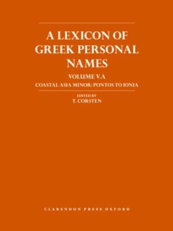 Lexicon of Greek Personal Names