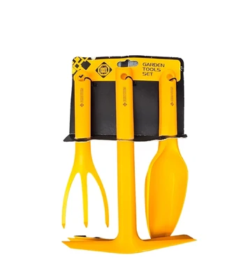 Įrankių rinkinys Forte Tools, plastikas, geltona, 3 vnt.