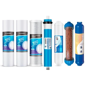 Kasečių rinkinys WaterLovers RO7 LUX + 100 GPD membrana