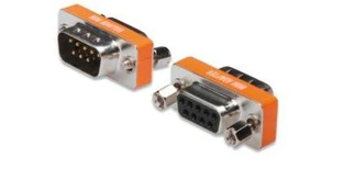 Digitus Pirštų adapteris RS232 nulinio režimo tipas DSUB9/DSUB9 M/Ż kaina