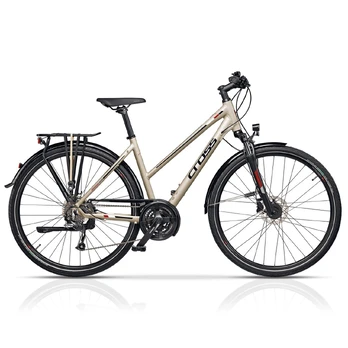 Moteriškas dviratis CROSS Travel Trek 28" dydis 17" (44cm) (ruda)