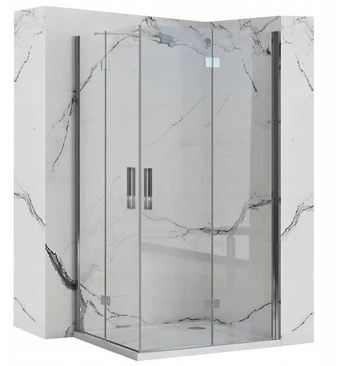 Dušo kabina Rea Molier Chrome Double 90x90