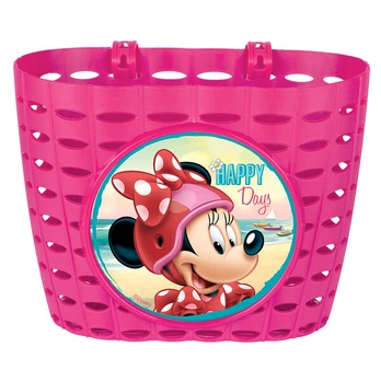 Krepšelis dviračiui Minnie, rožinis