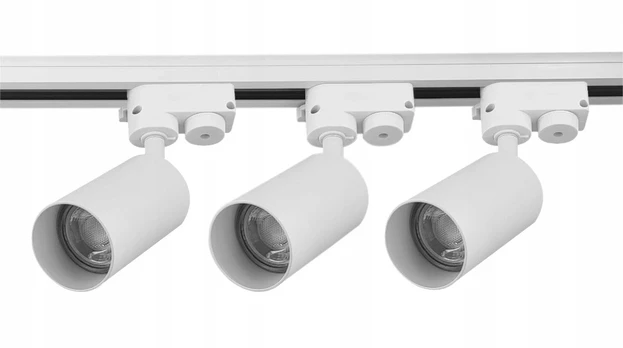 Ledstyl bėgių sistema, 1m bėgis + 3 Gu10 Led lempos