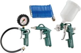 Komplektas Metabo LPZ 4 Air Tools Set, 3 Bar kaina