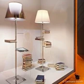 FLOS "Bibliotheque Nationale" grindų lempa bronzinė