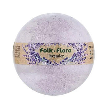FOLK & FLORA LAVENDER vonios burbulas, 130 g