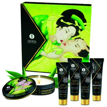 SHUNGA - GEIŠOS PASLAPTIS ŽALIOSIOS ARBATOS RINKINYS
