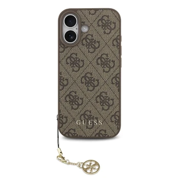 Dėklas Guess 4G Charm Case for iPhone 17 Tone on Tone Brown