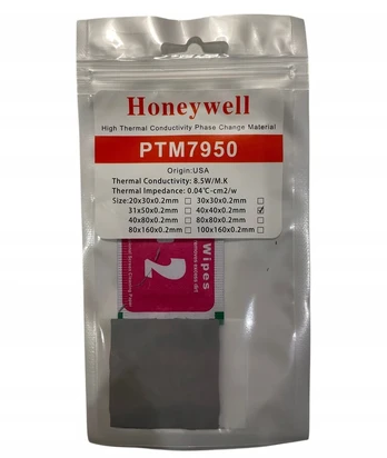 Mummy Bell Honeywell Ptm7950 40*40*0.2mm
