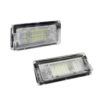 BMW E46 LED numerių apšvietimas