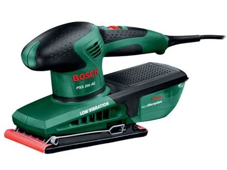 BOSCH šlifuoklis vibracinis PSS 200 AC 200W 93x230mm