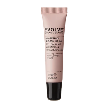 Evolve Beauty - Bio-Retinol Glossy Lip Oil 15 ml - Soft Pink
