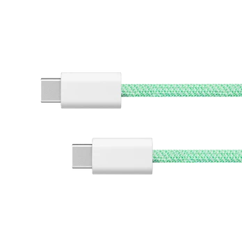 Kabelis USB typu C - USB typu C 100 W 1,5 m žalia Kruger & Matz Basic