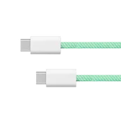 Kabelis USB typu C - USB typu C 100 W 1,5 m žalia Kruger & Matz Basic kaina