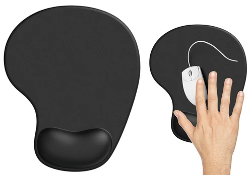 Lean Ergonomic Mouse Pad with Wrist Cushion