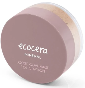 Biri pudra Ecocera Mineral Loose Coverage, w1 lisbona, 4 g