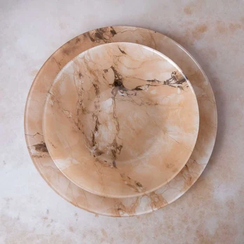 Talerz głęboki Ash Marble 20 cm LUMINARC