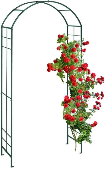 Kodustaar Metalinis arkos formos stalas, 224x110x41 cm, žalias