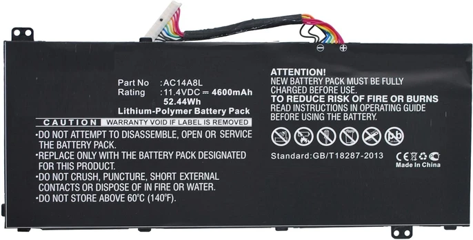 Coreparts Baterija MicroBattery Akumuliatorius nešiojamas Acer