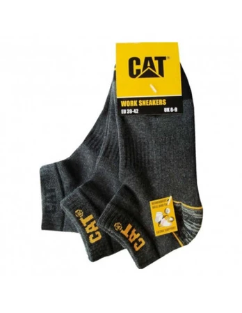 Vyr. kojinės CAT ZCM0571 pilka 43/46 3pr