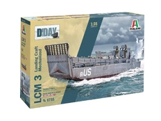 Italeri - LCM 3 (Landing Craft Mechanized) D-Day 80th Anniversary, 1/35, 6755 kaina